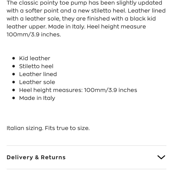 Black Jimmy Choo Romy 100 Pumps - Picture 6 of 9